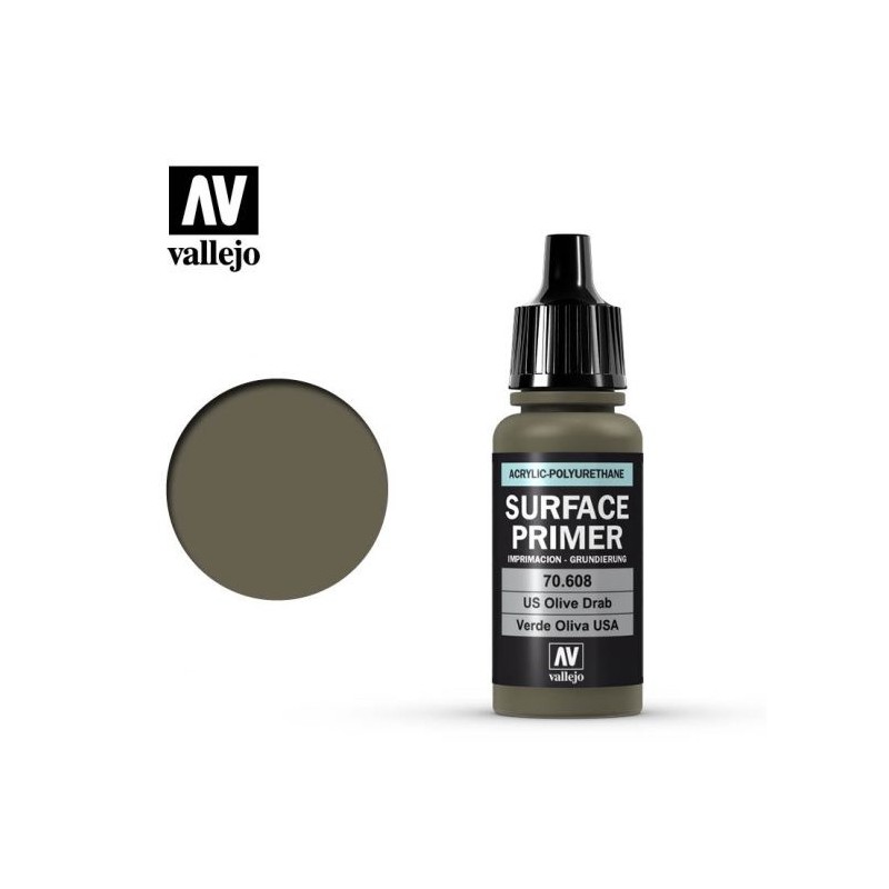 VALLEJO SURFACE PRIMER_ IMPRIMACION UK BRONZE GREEN 17ml.