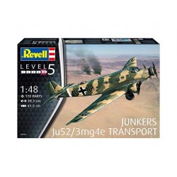 REVELL_  JUNKERS JU52/3m  TRANSPORT 1/48