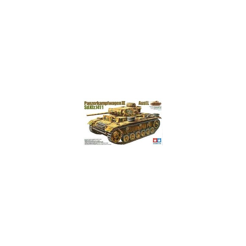 Tamiya_ Panzerkampfwagen III Ausf.L Sdkfz.141/1_ 1/35 - caja