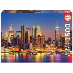 Educa 18466_ Manhattan de Noche. Puzzle 1500 piezas