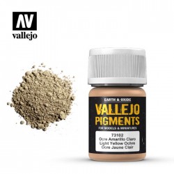 Vallejo Pigments_ Ocre Amarillo Claro 30 ml.
