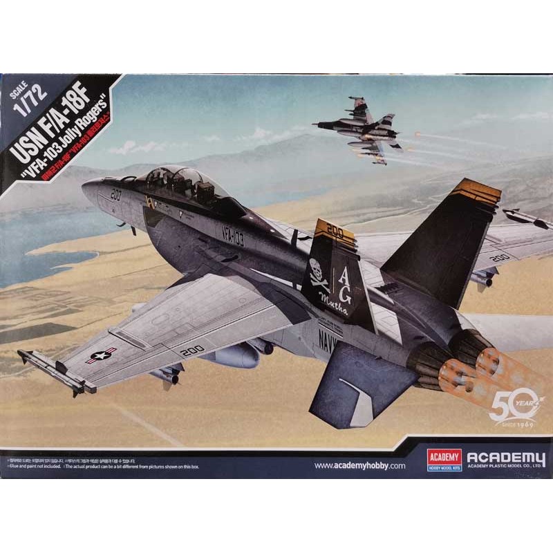 Academy_ USN F/A-18F "VFA-103 Jolly Rogers"_ 1/72