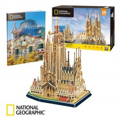 Barcelona. Puzzle 3D