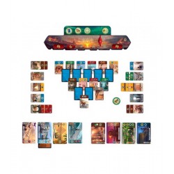 7 Wonders Juego de mesa contenido