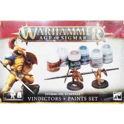 Warhammer Age of Sigmar. Vindictors + Paints Set - caja