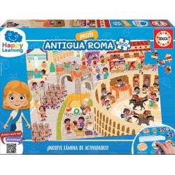 Happy Learning.  Antigua Roma. Puzzle de 300 piezas