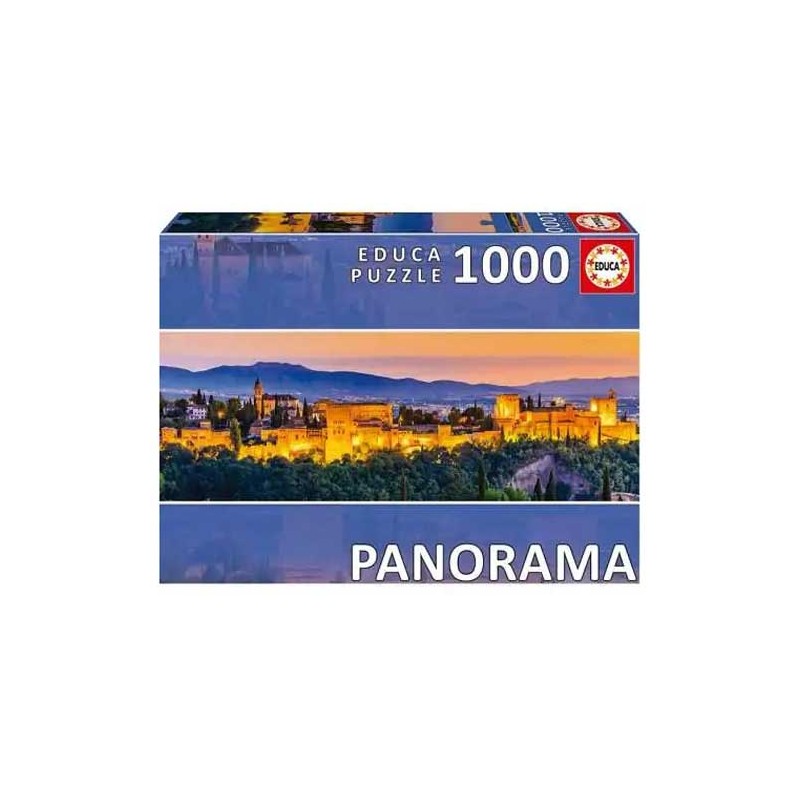 Alhambra de Granada. Puzzle 1000 piezas Panorama