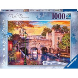 Noche Romántica en Bath. Puzzle 1000 piezas