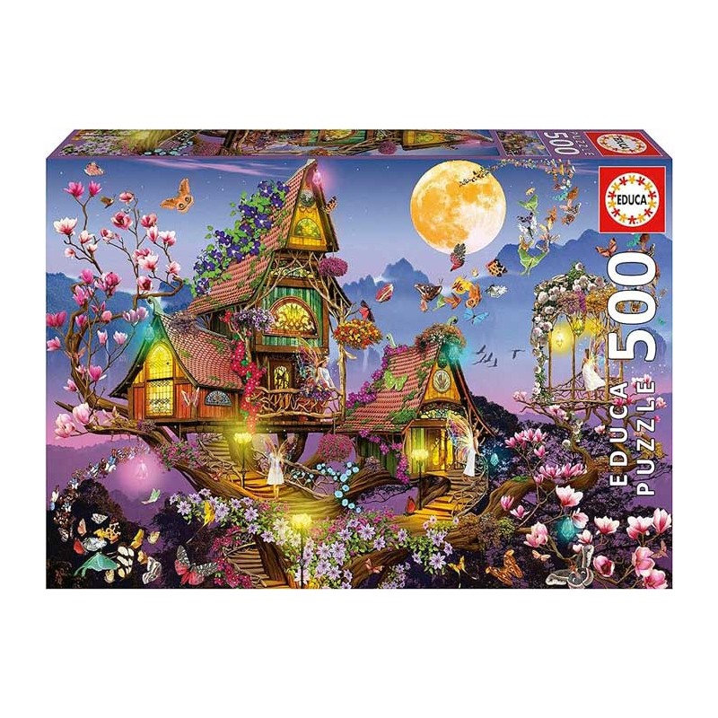 Casa de las Hadas. Puzzle 500 piezas