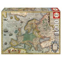 Mapa de Europa. Puzzle 1000 piezas