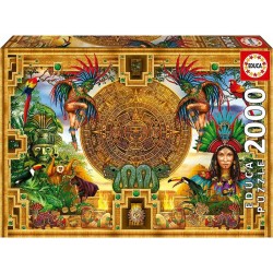 Montaje Azteca Maya. Puzzle 2000 piezas