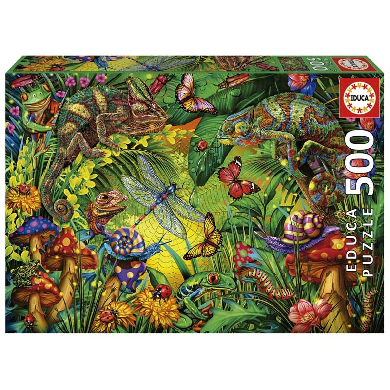 Bosque de Colores. Puzzle 500 piezas