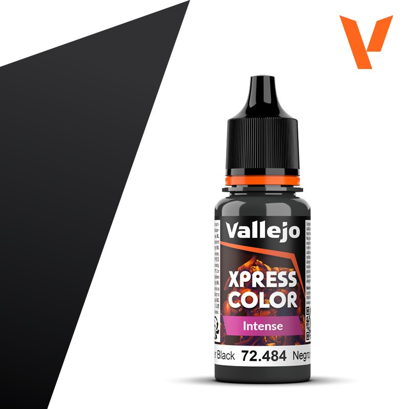 Vallejo Xpress Color Intense. Negro Hospitalario