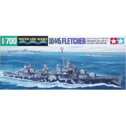 Tamiya_ DD445 Fletcher US Navy Destroyer_ 1/700