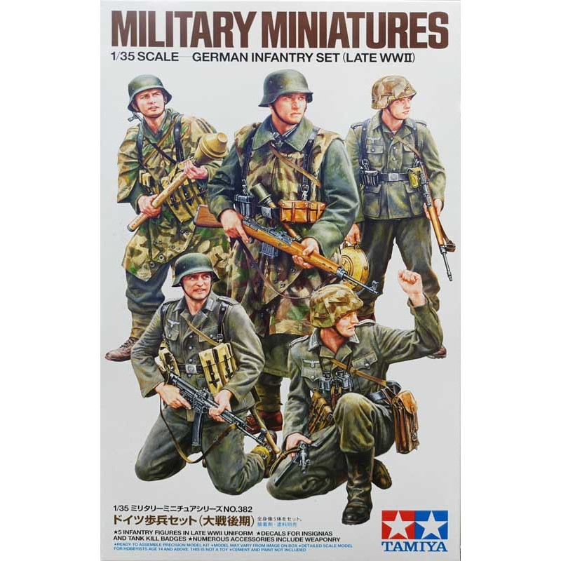 Tamiya_ German Infantry Set (Late WWII)_ 1/35