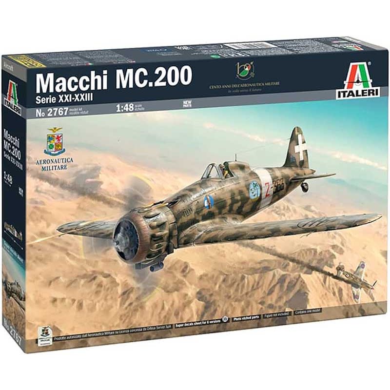 Italeri_ Macchi C.200 Serie XXI-XXIII_ 1/48