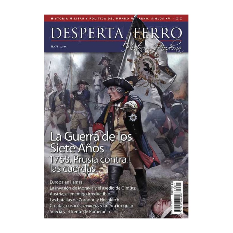 Desperta Ferro Historia Moderna Nº70. La Guerra de los Siete Años. 1758, Prusia contra las Cuerdas