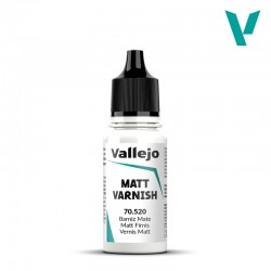 Vallejo. Barniz Mate Permanente 17 ml.