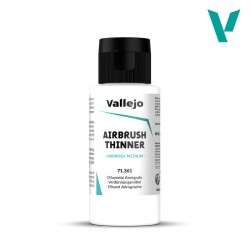 Vallejo Airbrush Thinner. Diluyente Aerógrafo 60ml.