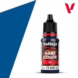 Vallejo Game Color Ink. Tinta Azul 18ml.