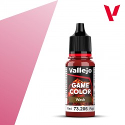 Vallejo Game Color Wash. Rojo 18ml.