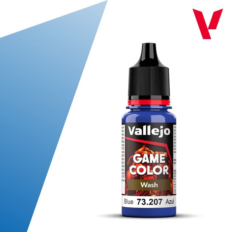 Vallejo Game Color Wash. Azul 18ml.