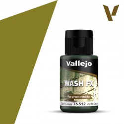 Vallejo Wash FX. Verde Oscuro 35ml. bote