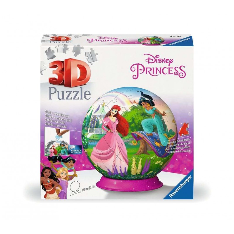 Disney Princess. Puzzle 3D