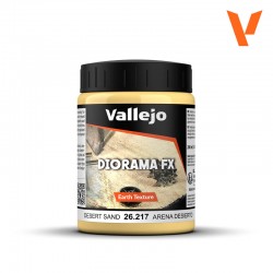 Vallejo Diorama FX. Earth Texture. Arena Desierto 200ml. bote