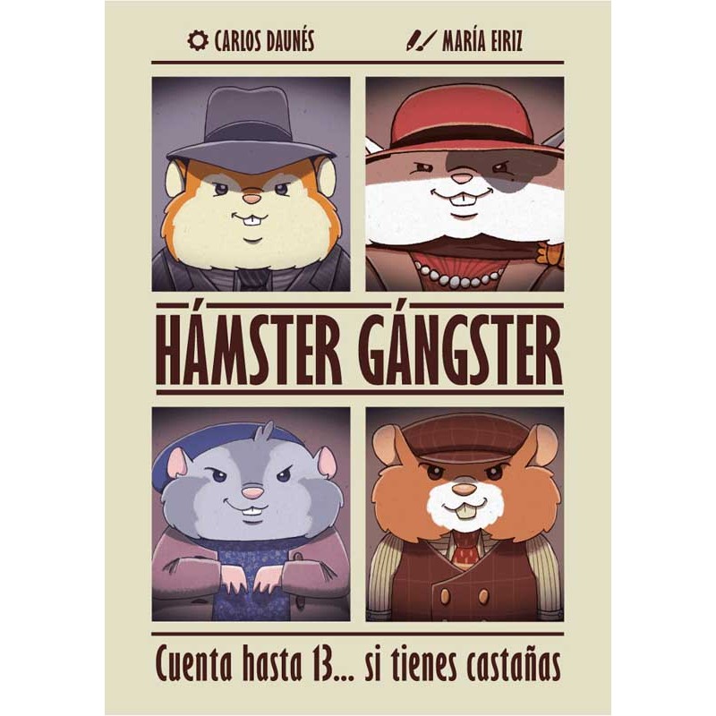 Hámster Gánster-caja