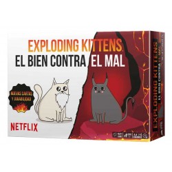 Exploding Kittens. El Bien Contra el Mal-caja