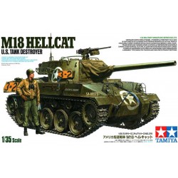 Tamiya. M18 Hellcat US Tank Destroyer_ 1/35