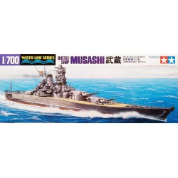 Tamiya_ Musashi_ 1/700