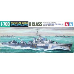 Tamiya_ 0 Class British Destroyer_ 1/700