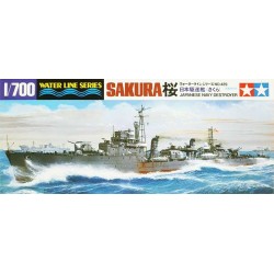 Tamiya_ Sakura Japanese Navy Destroyer_ 1/700