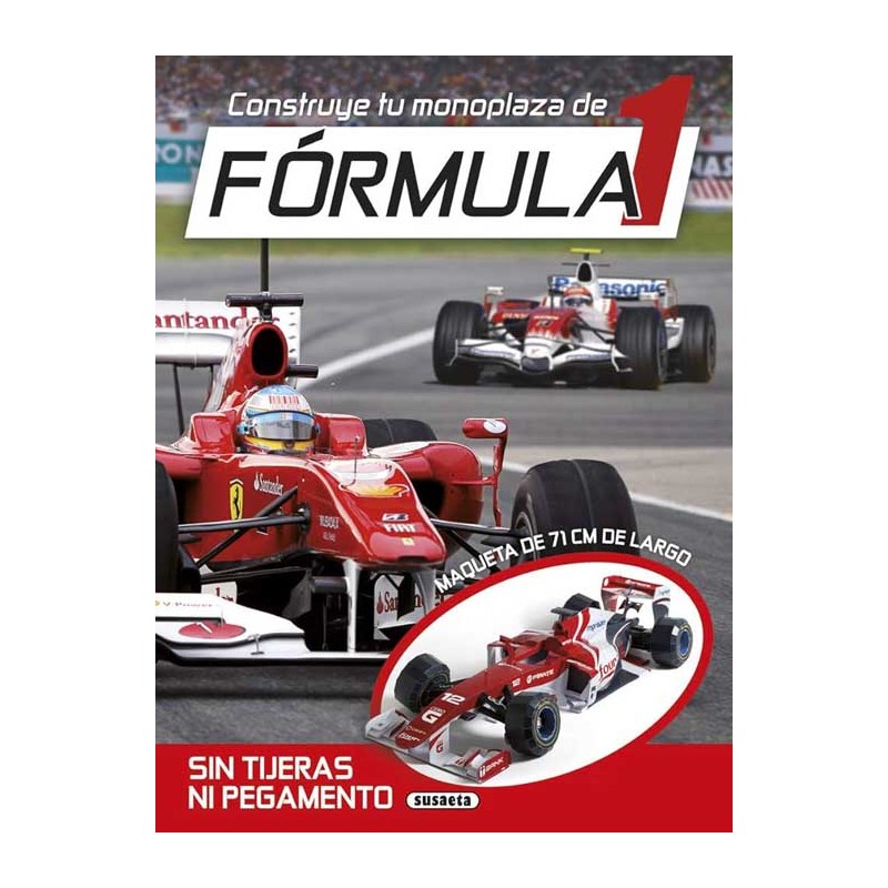 Construye tu Monoplaza de Formula 1-libro