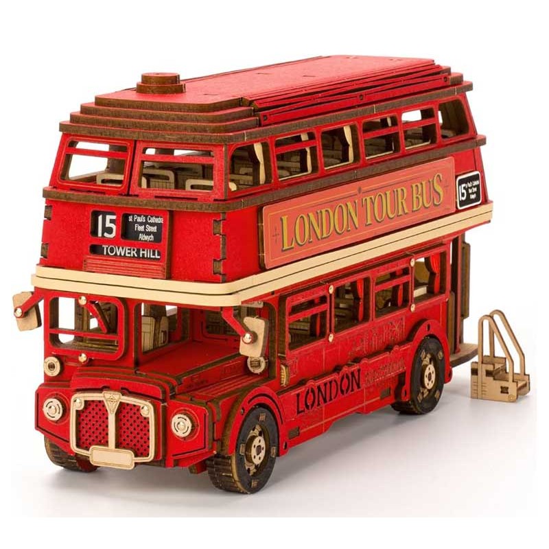 London tour Bus. Puzzle 3D 245 piezas