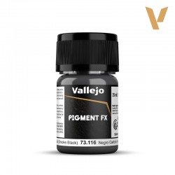 Vallejo Pigments. Negro Carbón (Humo) 30 ml.-envase