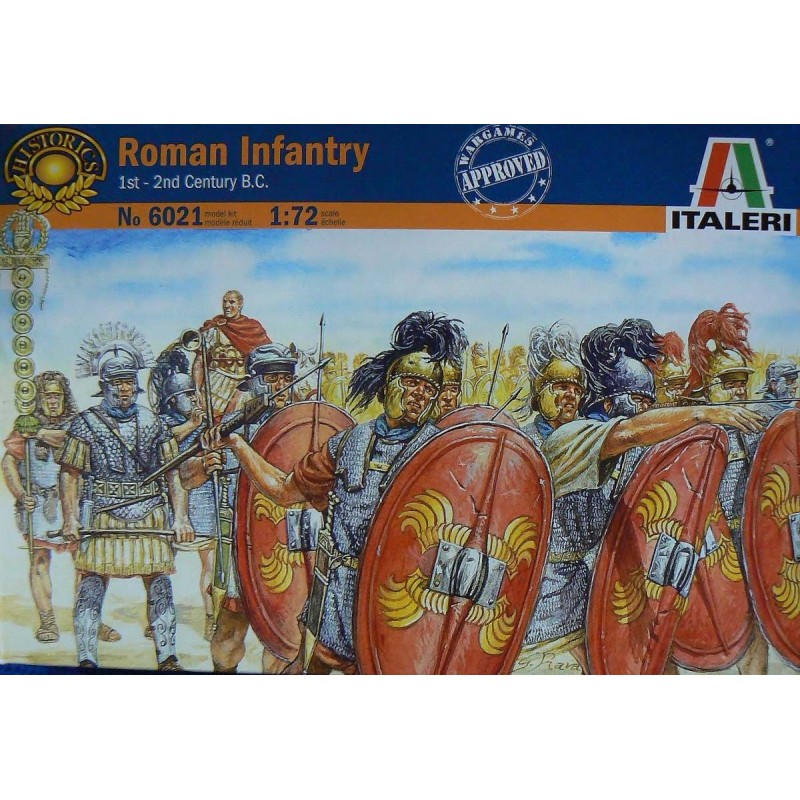 Italeri_ Roman Infantry, 1st-2nd Century B.C._ 1/72